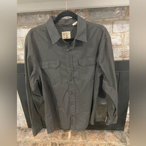 Red Head Medium dark grey casual button down